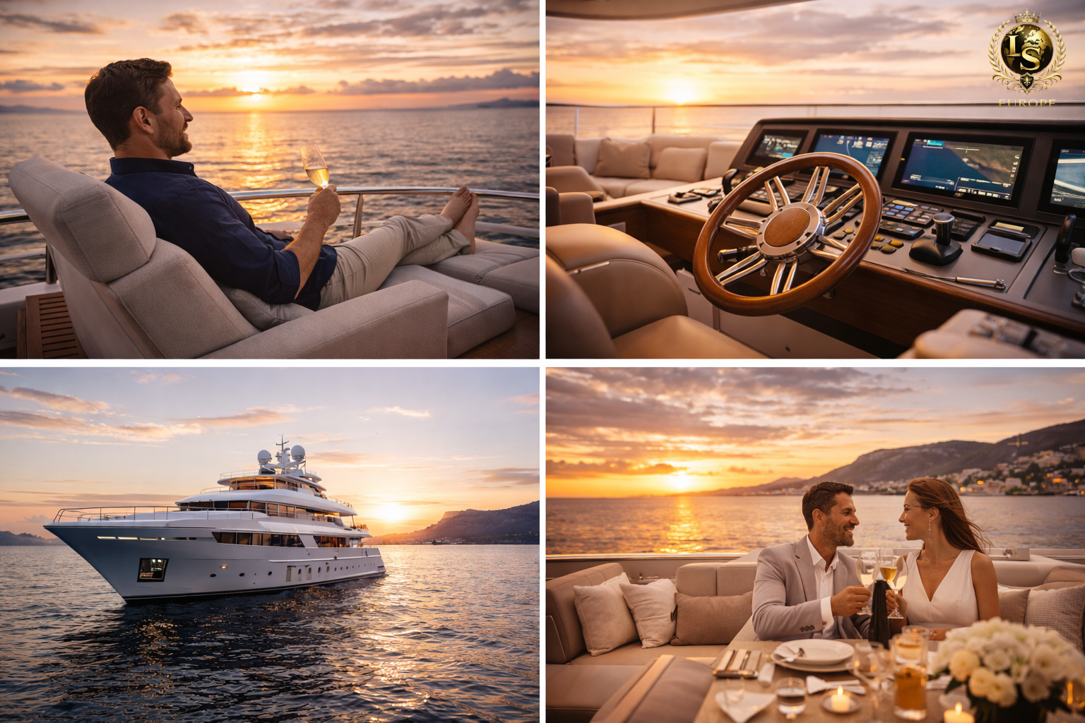 Expérience de luxe en yacht